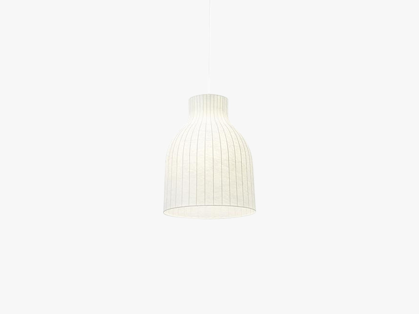 Strand Pendant - White, Ø40