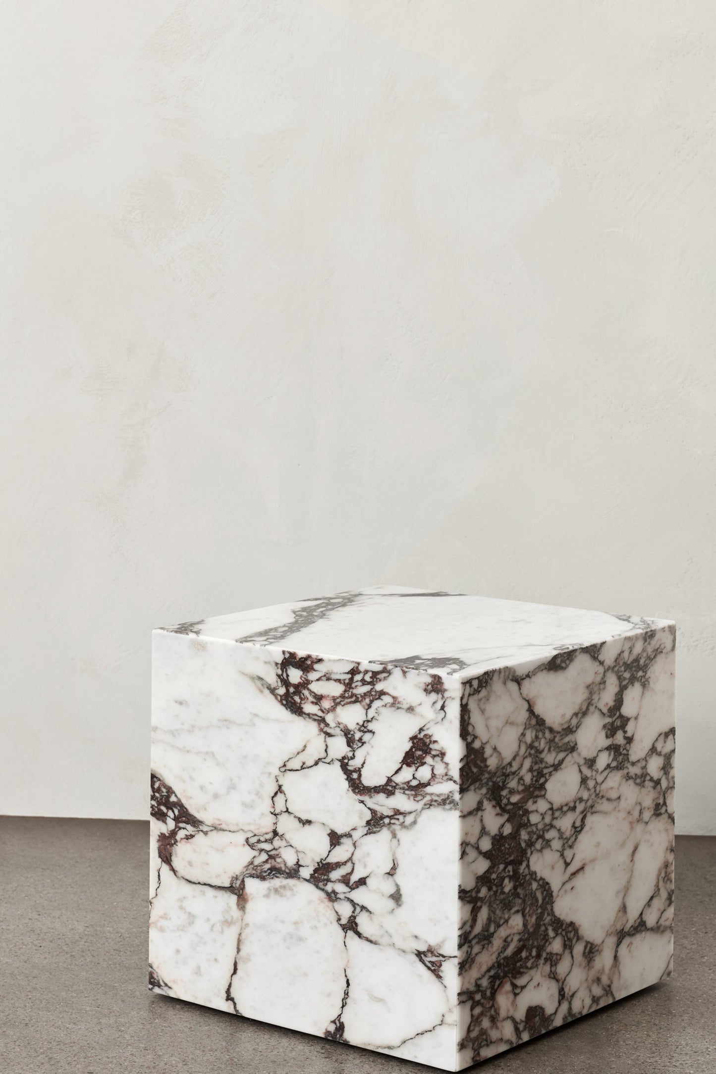 Plinth Cubic, Rose Marble
