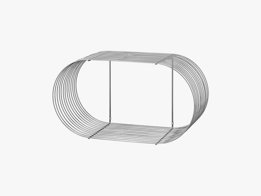 CURVA Shelf, Large, Silver