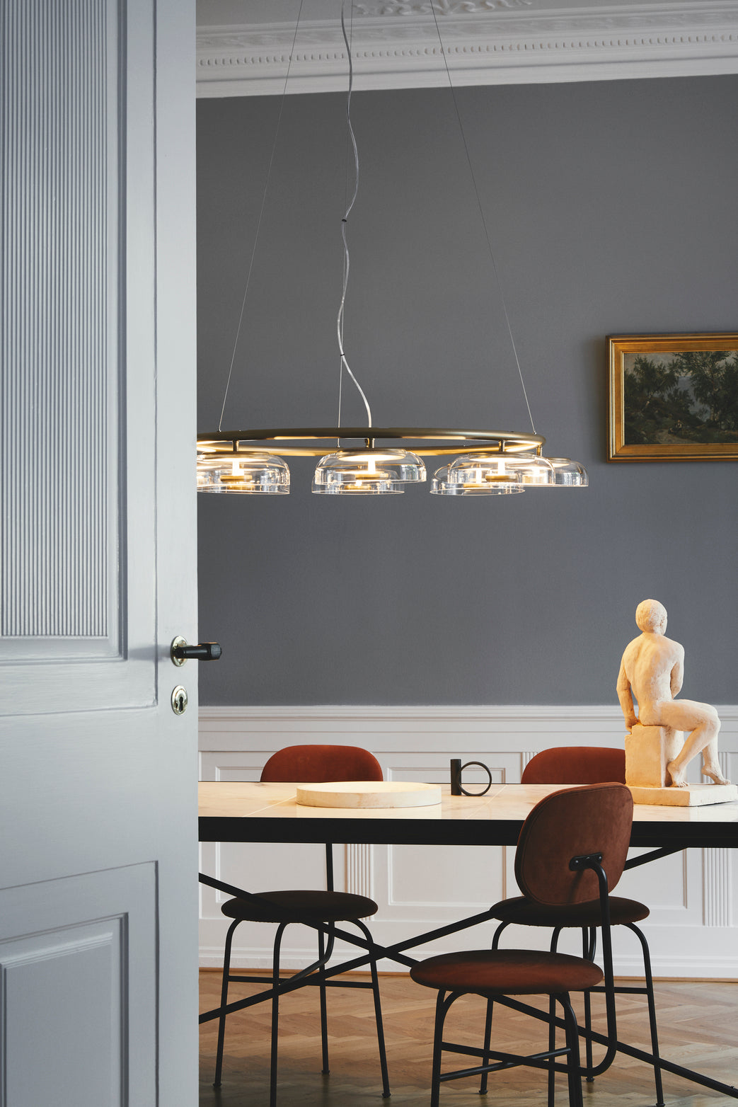 Blossi 8, Nordic gold/clear
