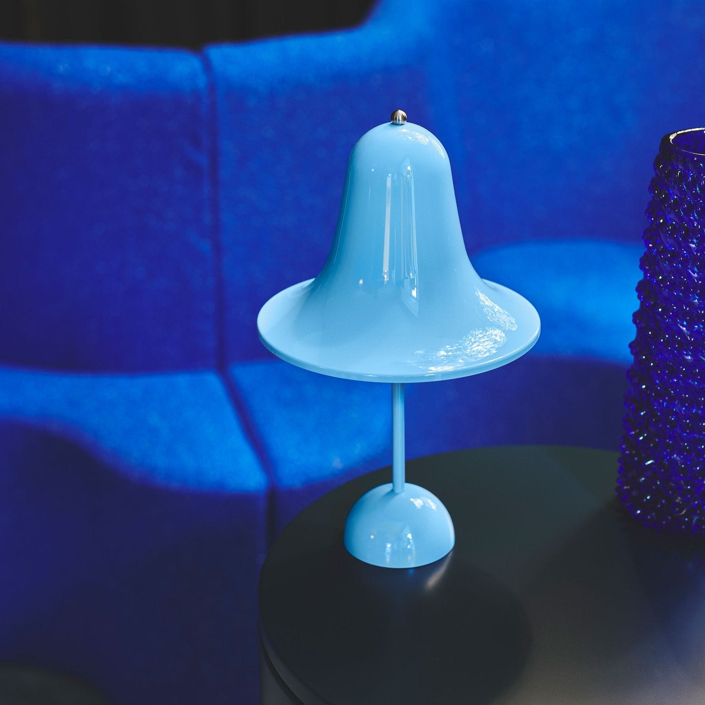 Pantop Portable Table Lamp, Light Blue