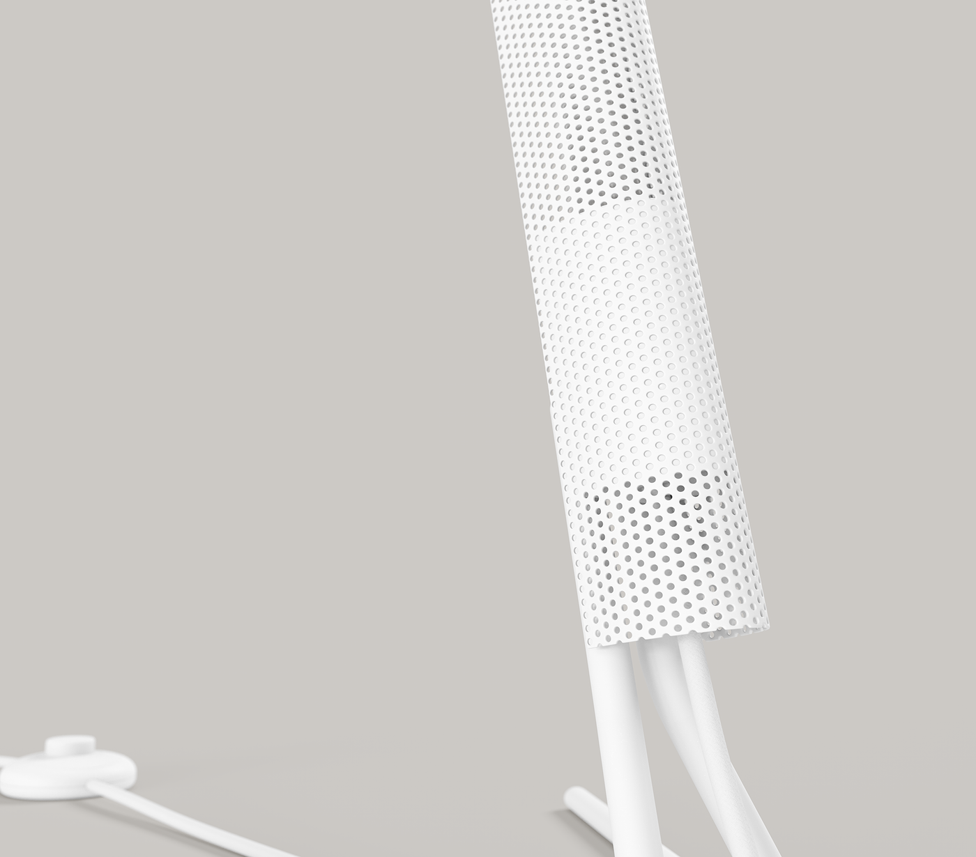 Radent Floor Lamp, White