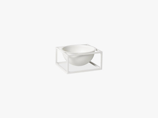 Kubus Bowl centerpiece small, white