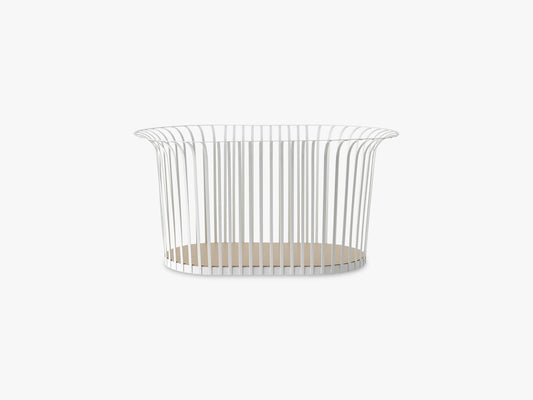 Ribbon Basket, Ivory