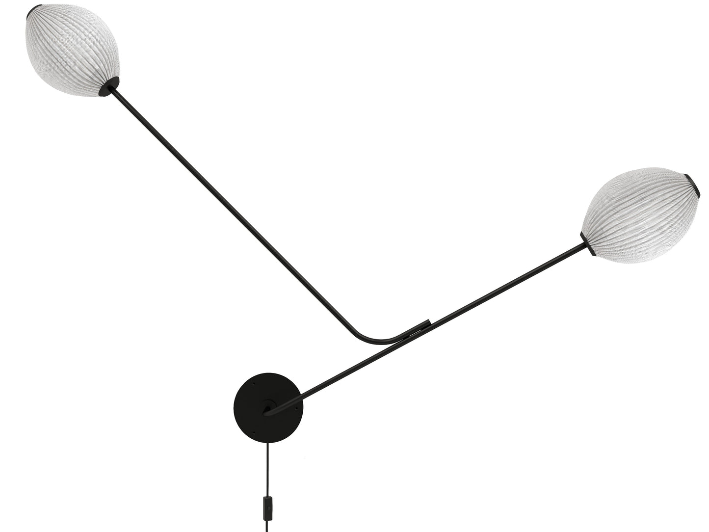 Satellite Wall Lamp, Cream White/Semi Matt
