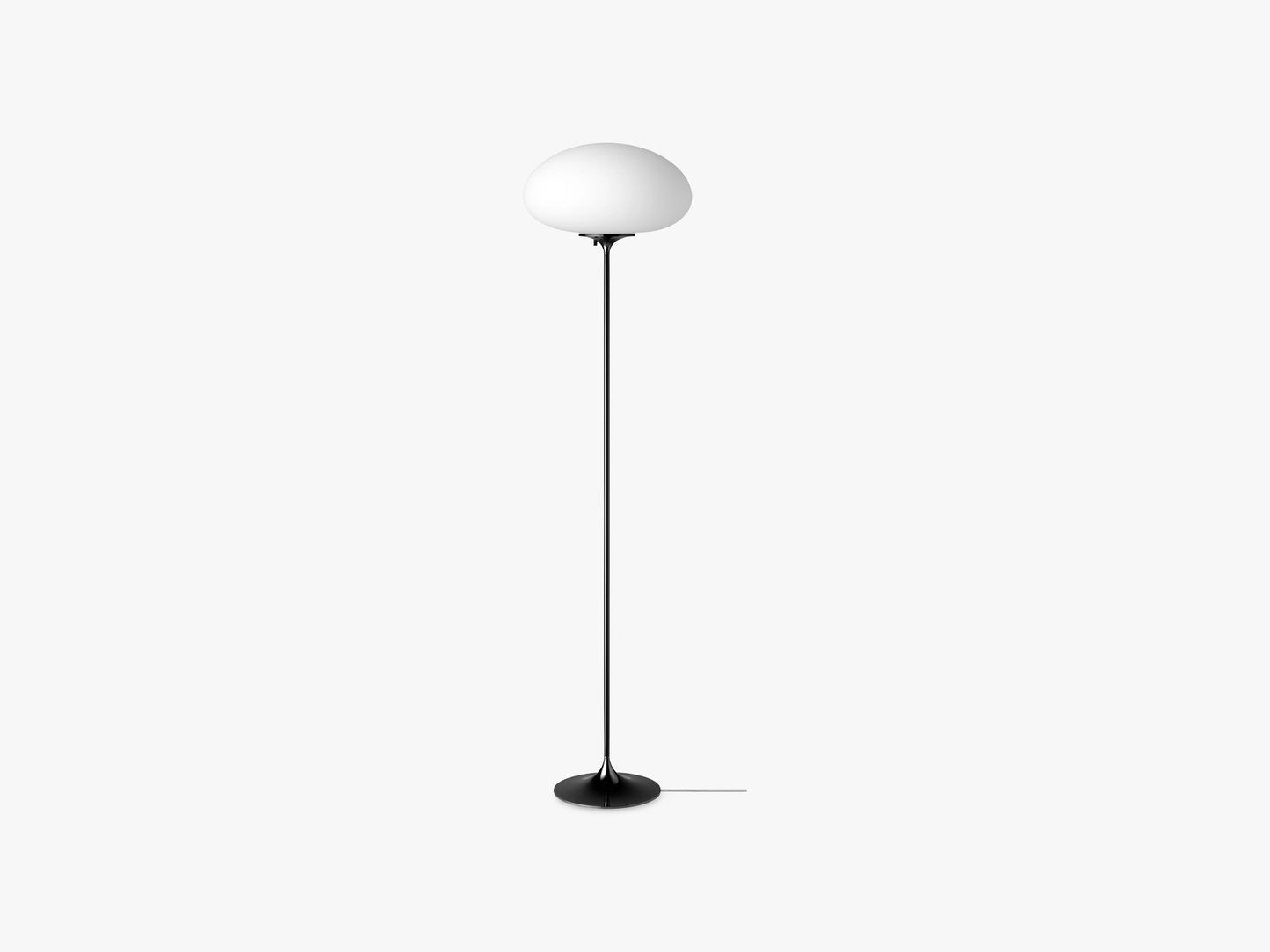 Stemlite Floor Lamp - H150, Black Chrome