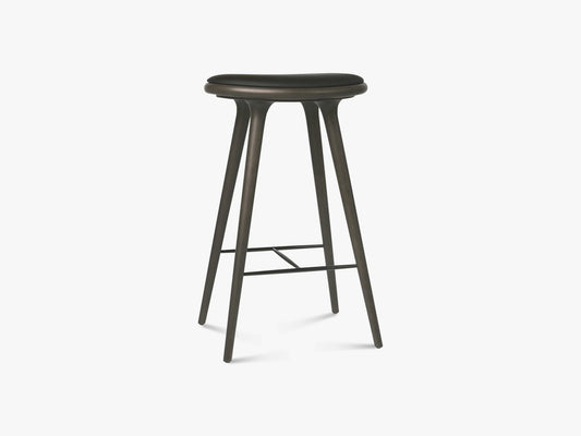 High Stool, Sirka Grey Stained Beech H74