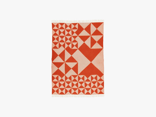 Mirror Throw 130x190, Orange