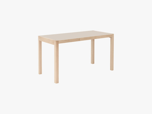 Workshop Table, Warm Grey/Oak
