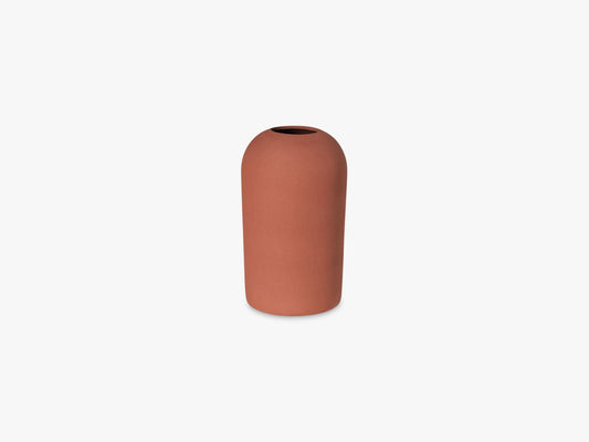 Dome Vase - Medium, Red Engobe/Terracotta