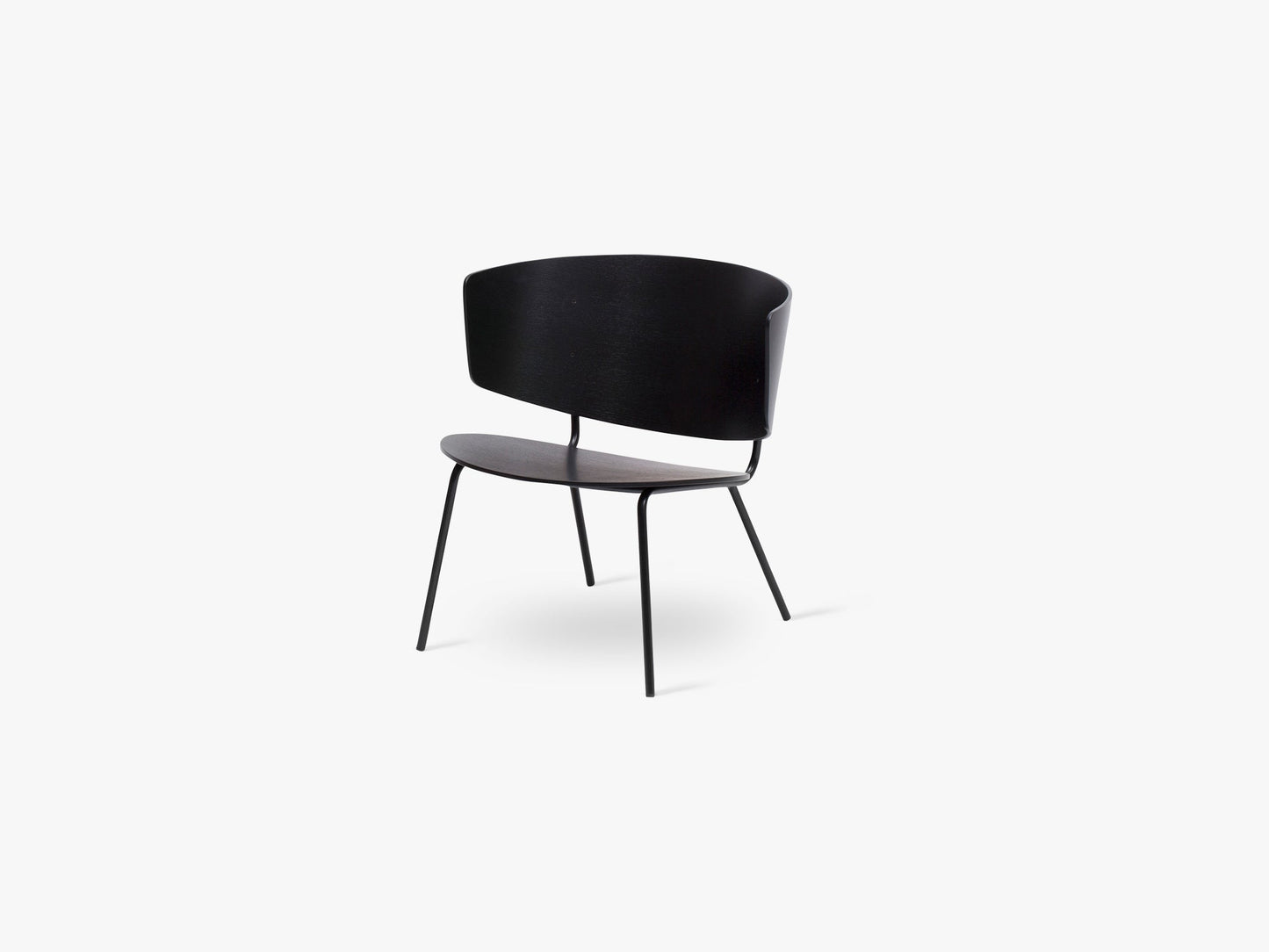 Herman Lounge Chair, Black