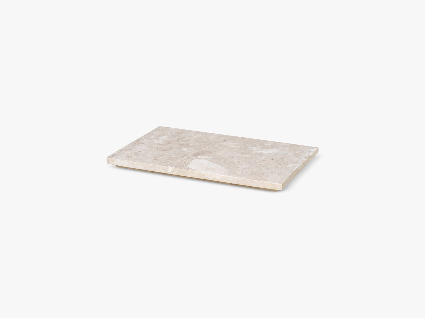 Tray for Plant Box, Marble, Beige