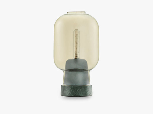 Amp Table Lamp, Green/Gold