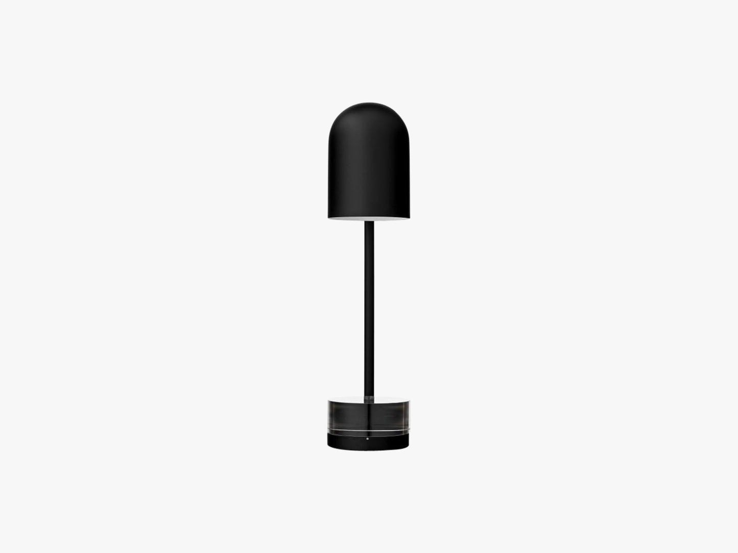 Luceo Table lamp, Black/Clear