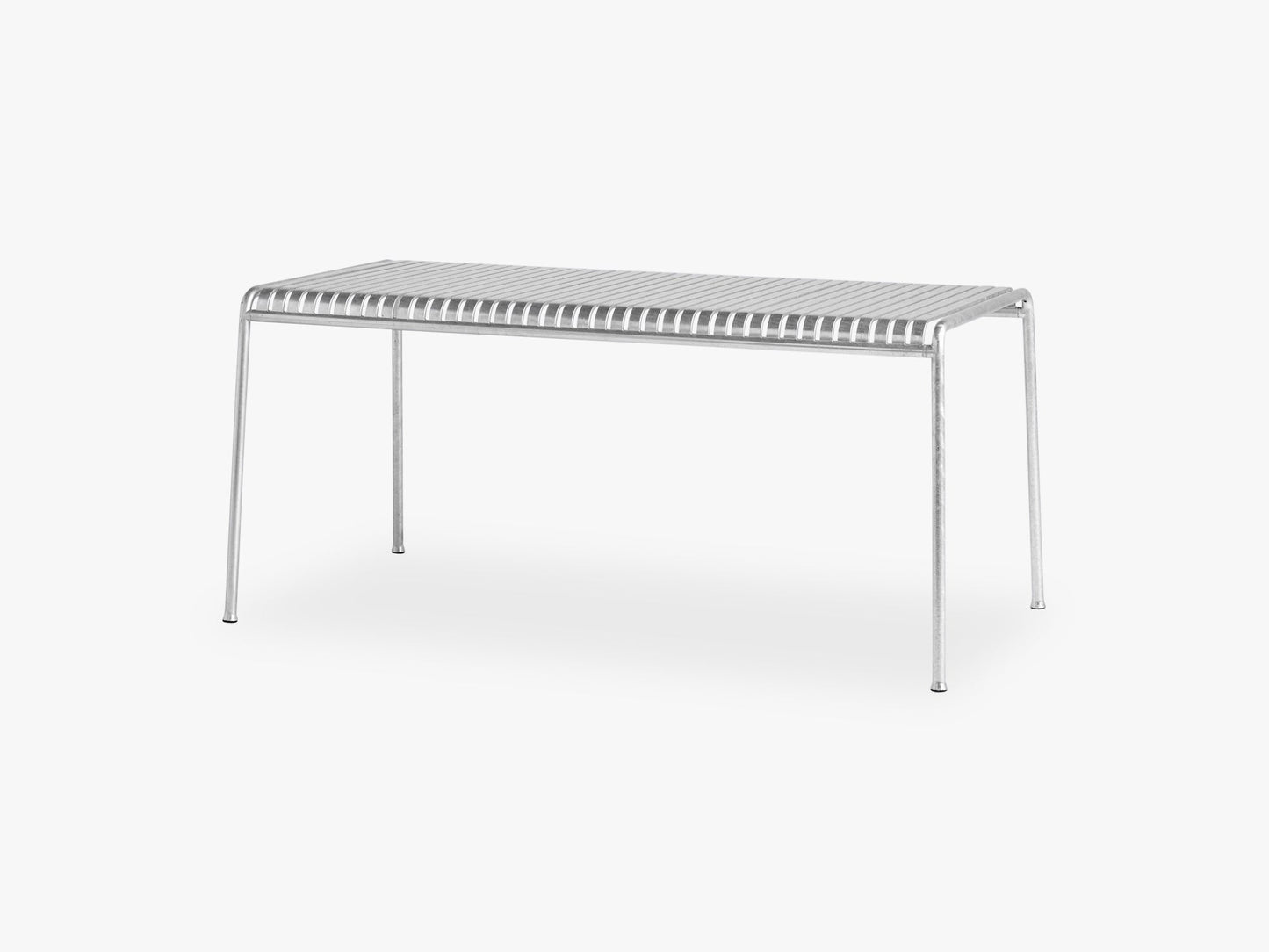 Palissade Table - Large, Hot Galvanised