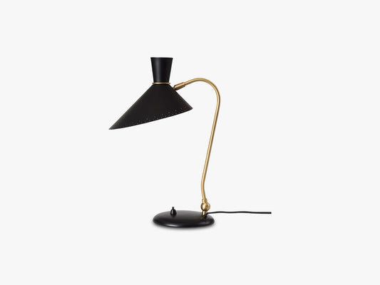 Bloom Table Lamp, Black noir