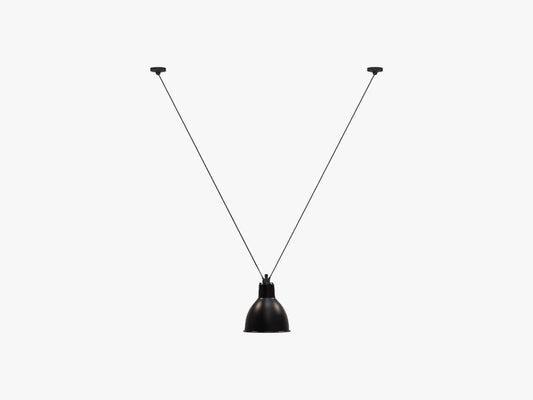Lampe Gras N323 XL Pendel Round, Mat Black