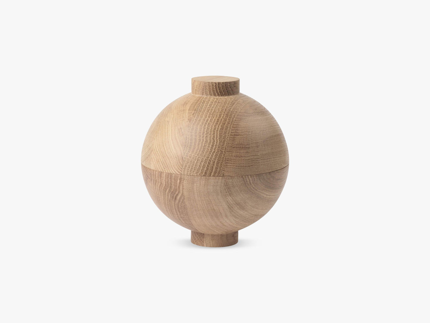 XL Wooden Sphere, Oak