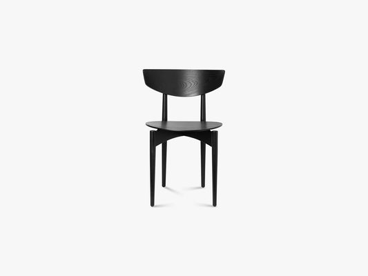 Herman Dining Chair Wood, Black