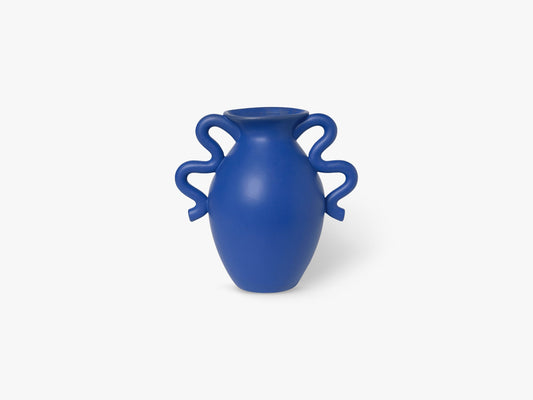Verso Table Vase, Bright blue