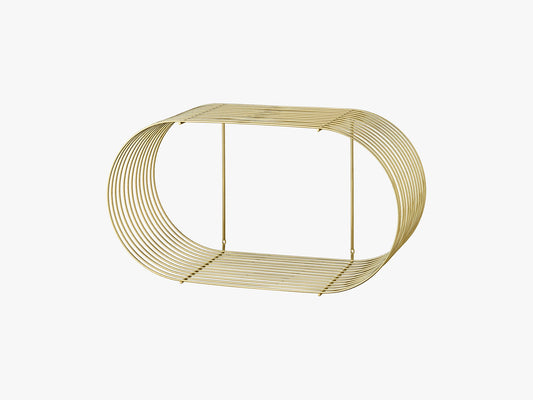 CURVA Shelf, Large, Gold