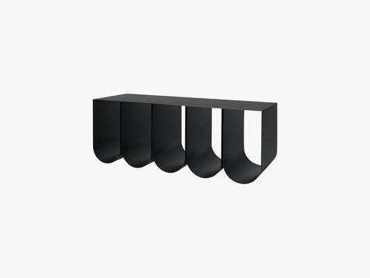 Curved Bench, Black