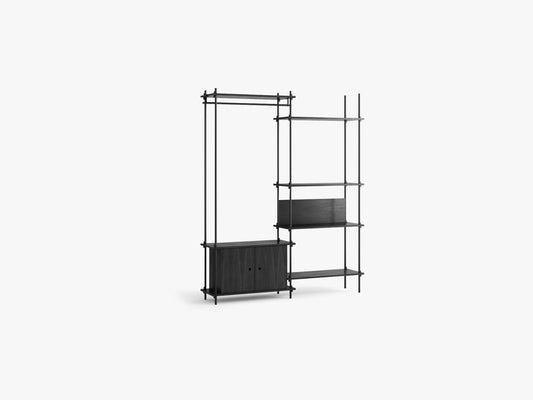 Shelving System – 22002G, Black