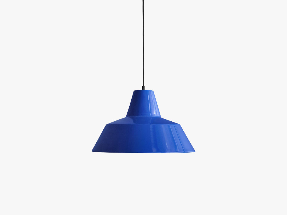 Workshop Lamp W4, Blue