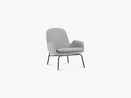 Era Lounge Chair Low, Steel & Chrome Synergy