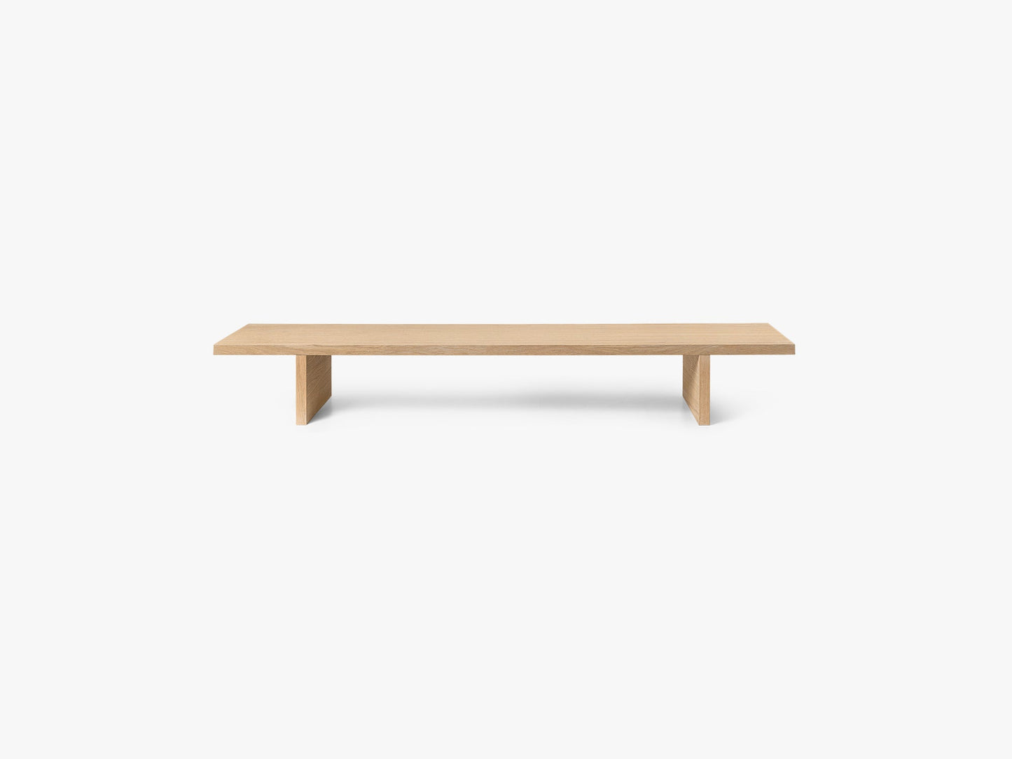 Kona Display Table, Natural Oak