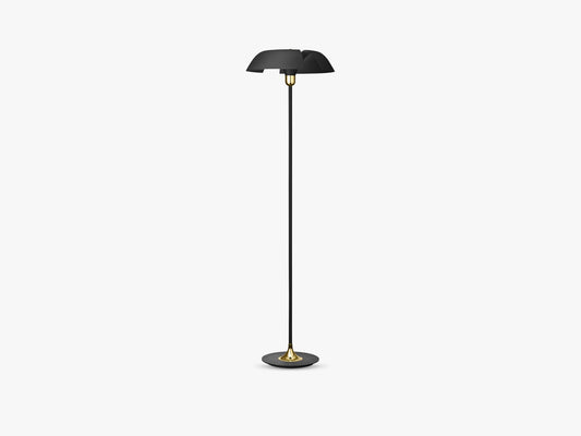 CYCNUS Floor Lamp, Black/Gold