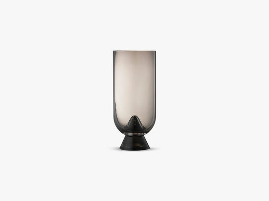 GLACIES vase H18, Black