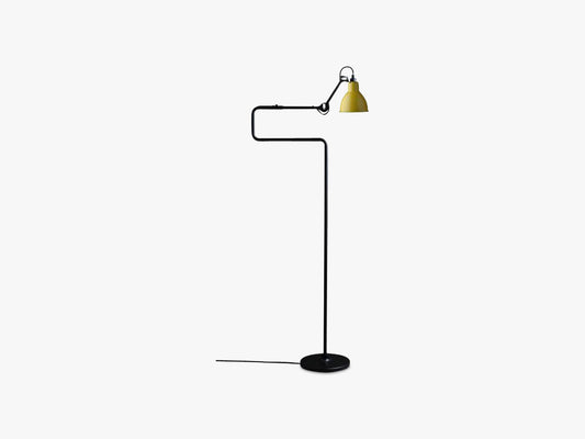 Lampe Gras N411, Mat Sort/Mat Gul