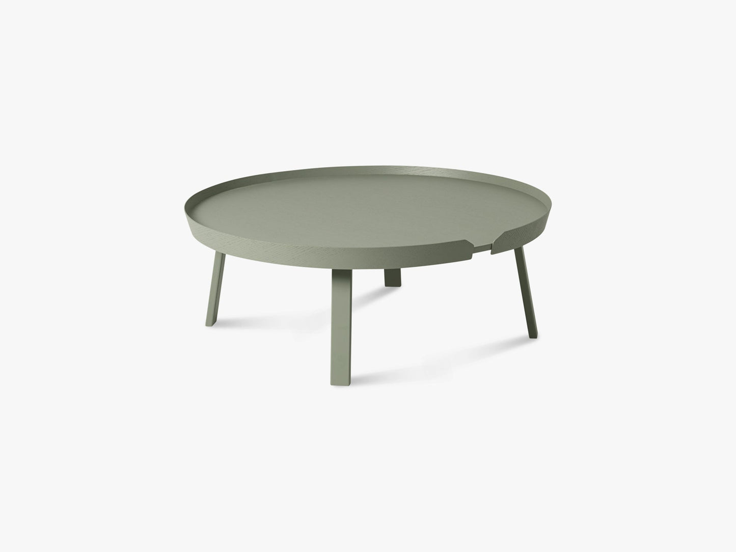 Around Coffee Table Extra Large, Dusty Green