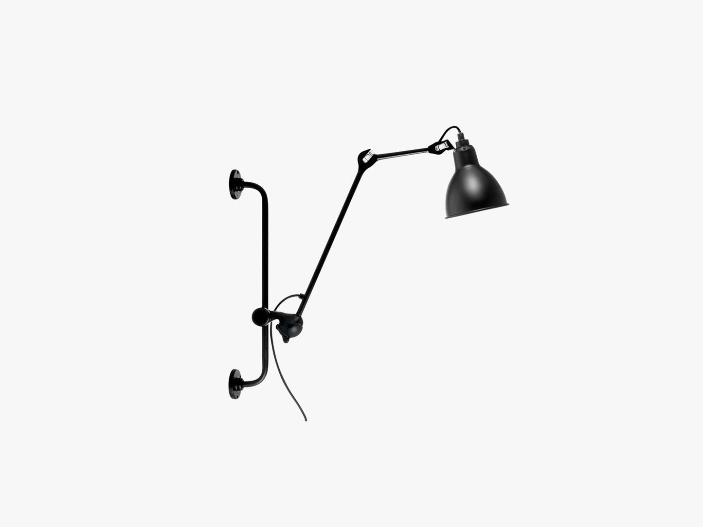 Lampe Gras N210, Mat Sort