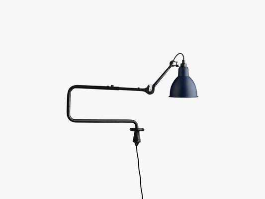 Lampe Gras N303, Mat Sort/Blå