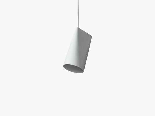 Ceramic Pendant Narrow, White