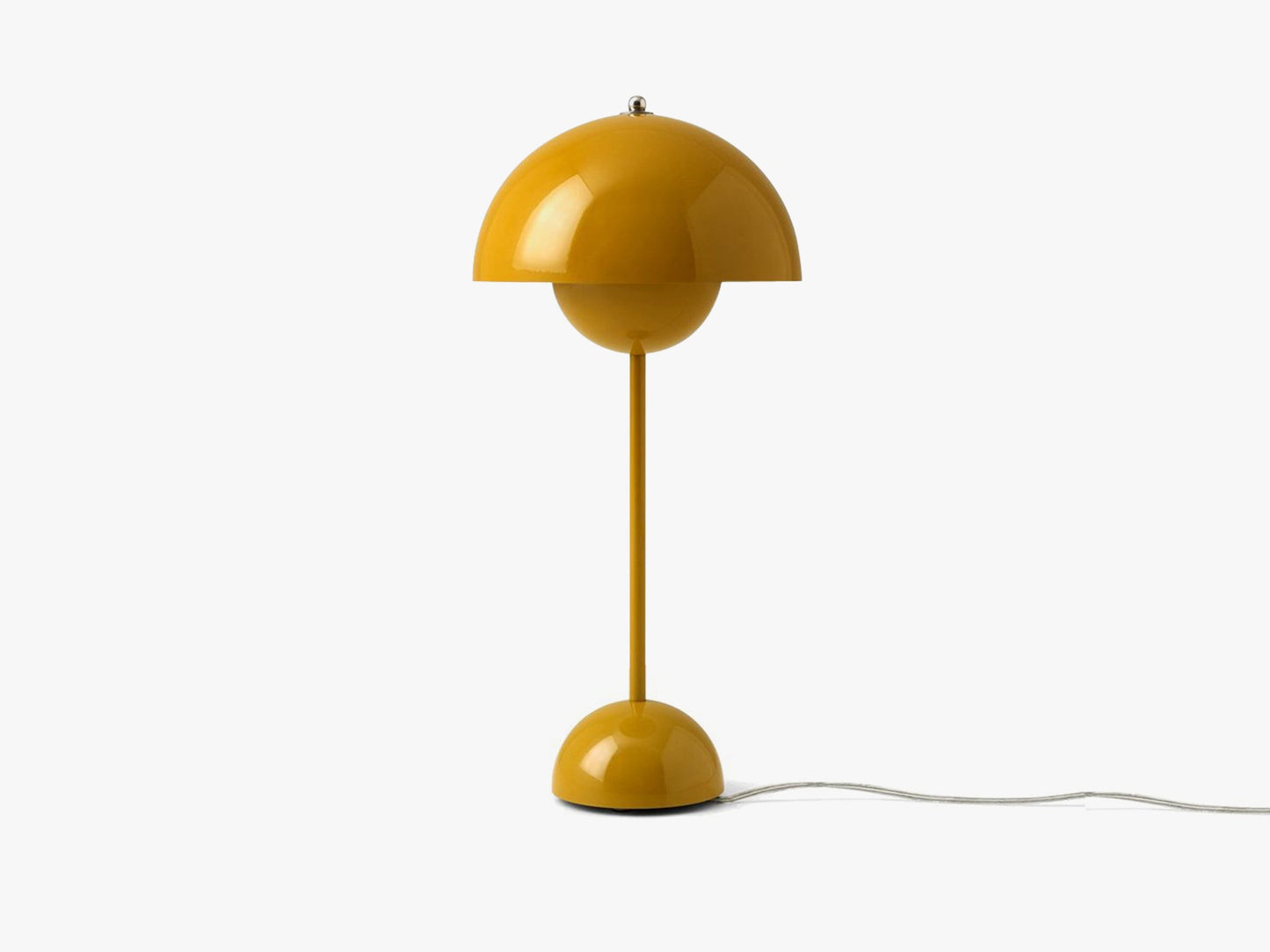 Flowerpot Table Lamp - VP3, mustard