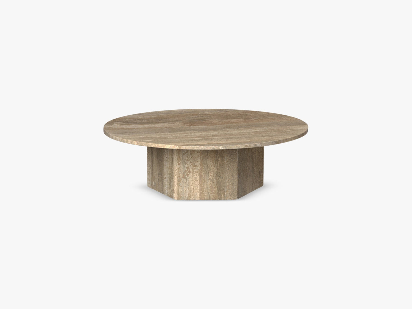Epic Coffee Table Ø110, Warm Taupe