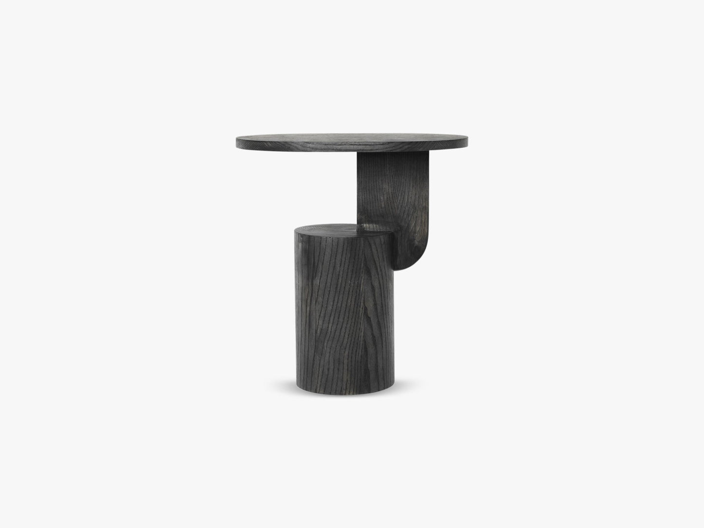 Insert Side Table, Black stained
